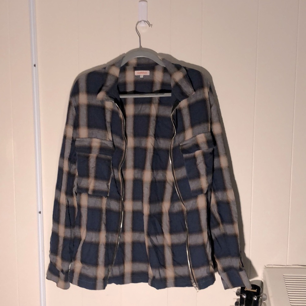 Mondaysuck. Zipper Flannel